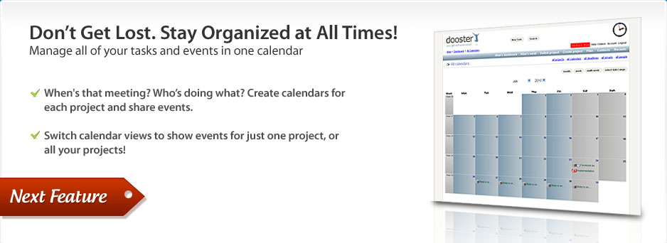 Don't Get Lost. Stay Organized at All Time!